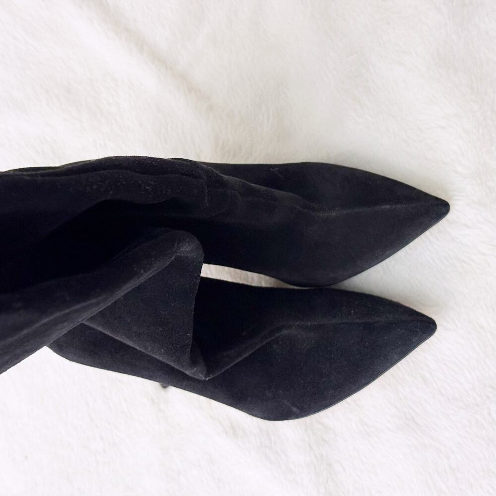 Paris Texas Over-the-knee Suede Boots in Black (Size 37.5) - Picture 15 of 16